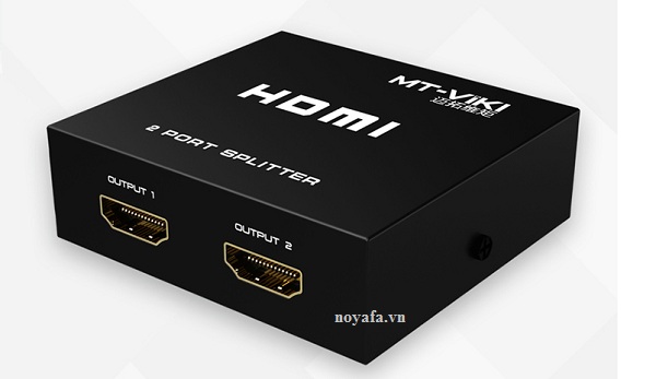 Bộ chia HDMI 1 ra 2 HDMI 2 port MT-VIKI